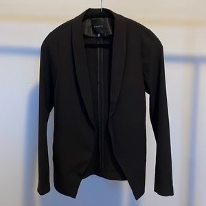 XS Black Dynamite Open Front Blazer